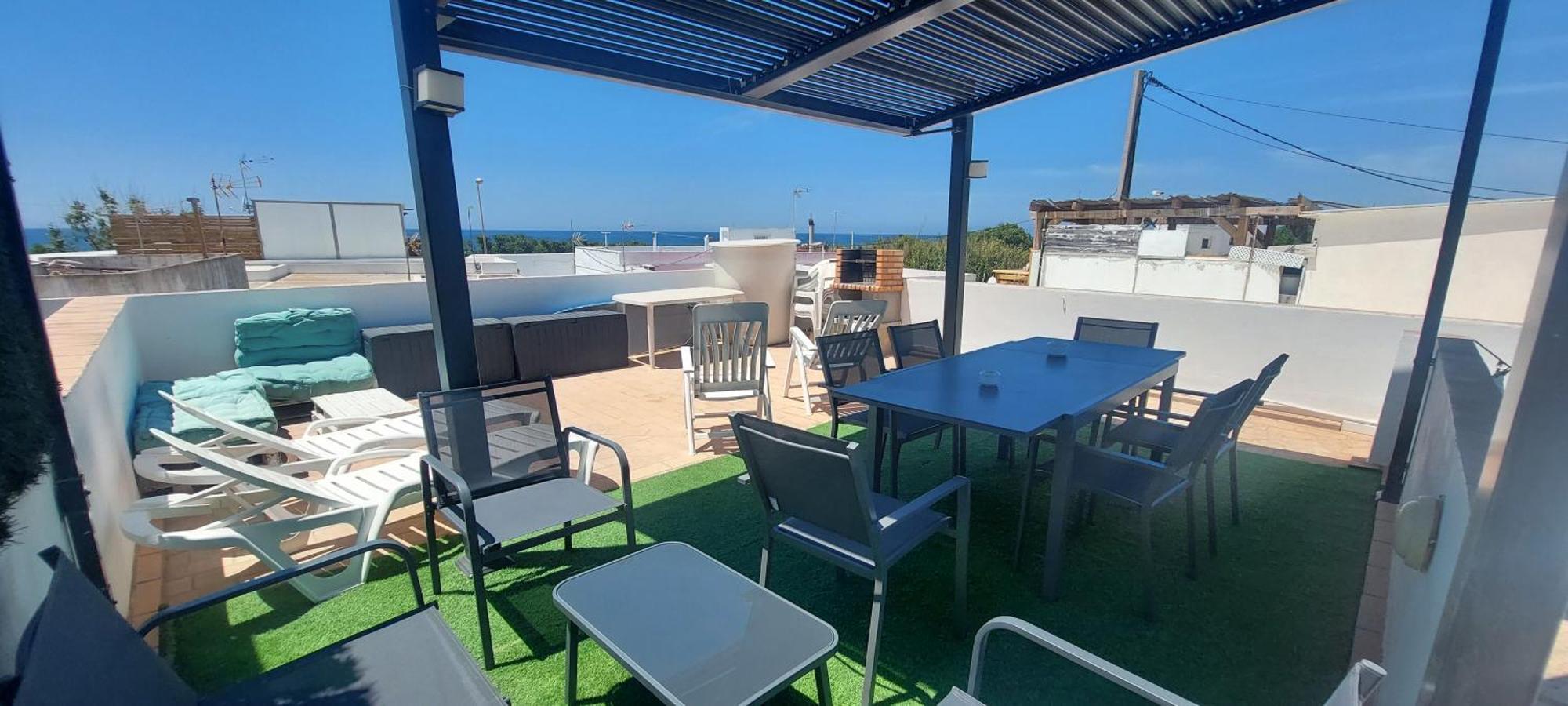Casa Totalmente Nueva A 50 Metros De La Playa Villa El Palmar  Eksteriør bilde