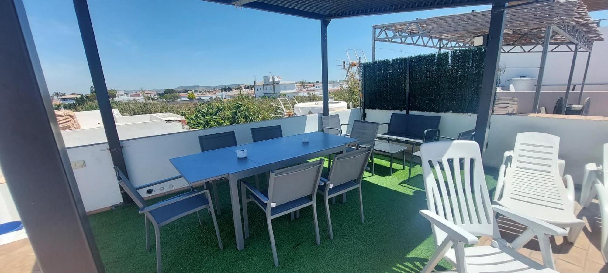 Casa Totalmente Nueva A 50 Metros De La Playa Villa El Palmar  Eksteriør bilde